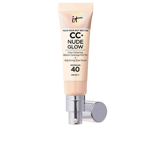 It Cosmetics Your Skin But Better Cc+ Nude Glow Leichte Foundation Mit Glow Serum Und Spf 40 Strahlende Feuchtigkeit