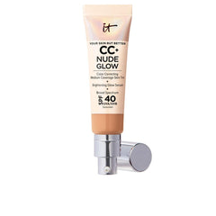 It Cosmetics Your Skin But Better Cc+ Nude Glow Leichte Foundation Mit Glow Serum Und Spf 40 Strahlende Feuchtigkeit