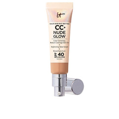 It Cosmetics Your Skin But Better Cc+ Nude Glow Leichte Foundation Mit Glow Serum Und Spf 40 Strahlende Feuchtigkeit