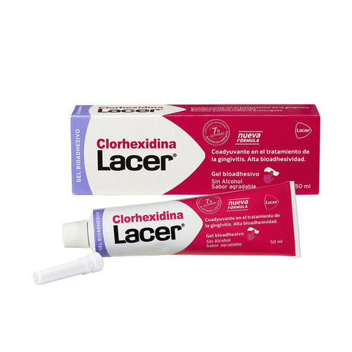 Lacer Clorhexidina Dental Bioadhesive Gel Long Lasting Plaque Defense