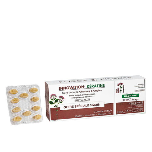 Klorane Quinquina Capsules Cheveux Revitalisantes Cheveux Forts Et Sublimes