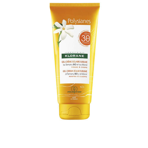 Klorane Monoï Y Tamanu Bio Gel Solaire Visage Et Corps Protection Solaire Efficace