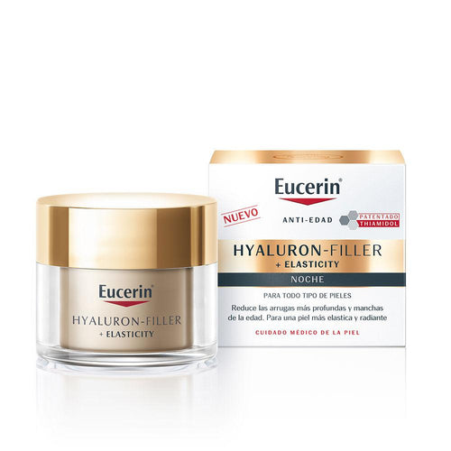 Eucerin Hyaluron Filler Crema De Noche Tratamiento Reafirmante Para Piel Madura