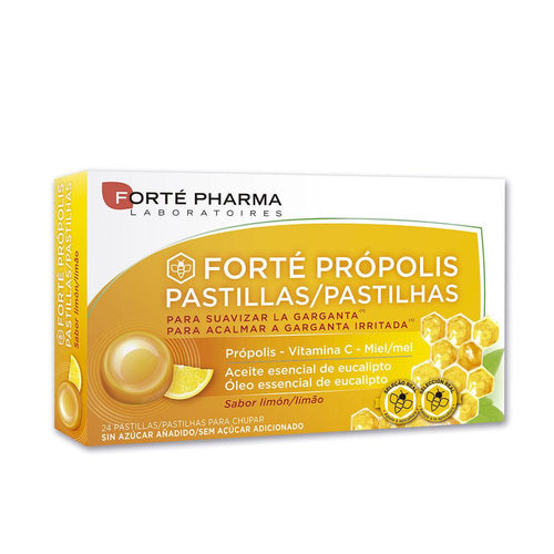 Forté Pharma Forté Própolis Lemon Tablets Natural Throat Relief
