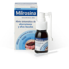 Milrosina Alivio Sintomático Solución Spray Oral Para Llagas Bucales Alivio Rápido