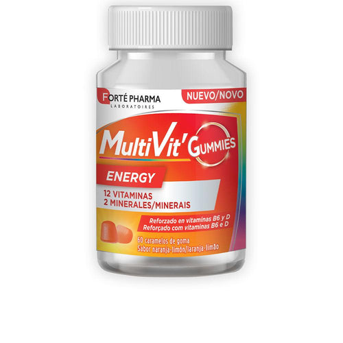 Forté Pharma Multivit Energy Gummy Supplements Strong Natural Immunity Boost