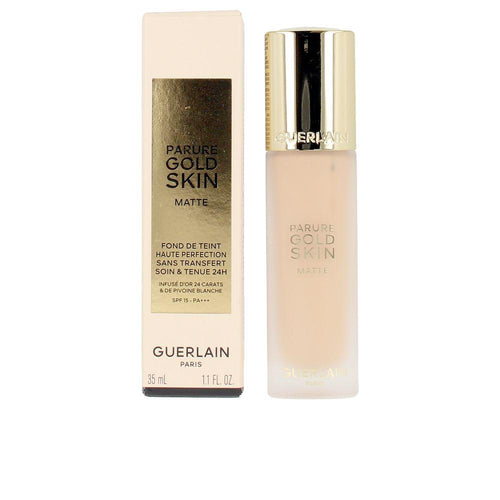 Guerlain Parure Gold Base De Maquillaje Mate Belleza Mate Radiante
