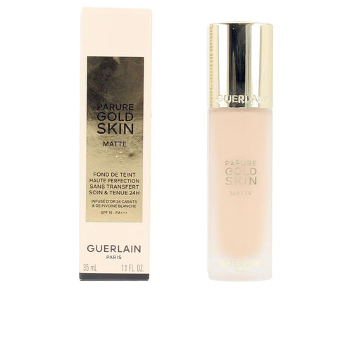 Guerlain Parure Gold Base De Maquillaje Mate Belleza Mate Radiante