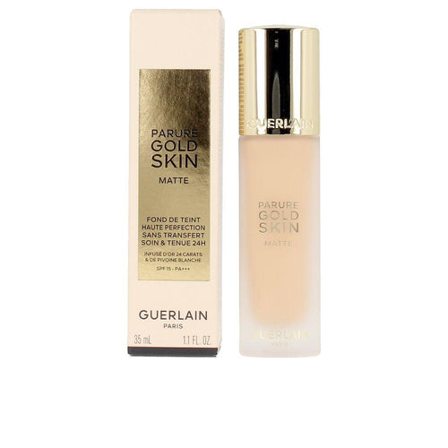 Guerlain Parure Gold Base De Maquillaje Mate Belleza Mate Radiante