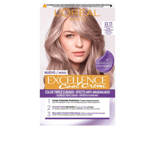 L'Oréal Paris Excellence Cool Coloración De Cabello Tecnología Violeta Innovadora