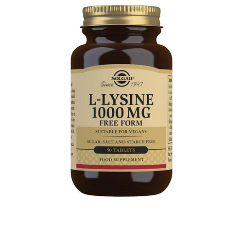 Solgar L-Lisina Dietary Supplement Essential Amino Acid