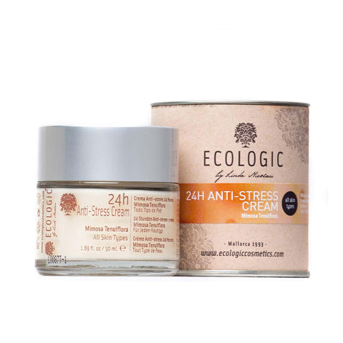 Ecologic Cosmetics 24H Anti-Stress Gesichtscreme Beruhigender Luxuriöser Duft