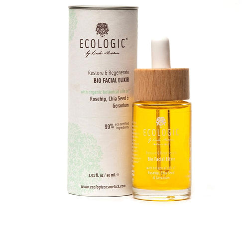 Ecologic Cosmetics Bio Facial Elixir Gesichtsöl Haut Erneuern Und Pflegen