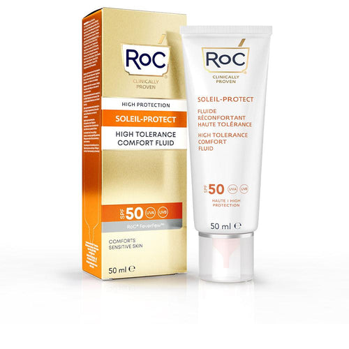 Roc Protezione Solare Crema Solare Per Pelle Sensibile Assorbimento Veloce