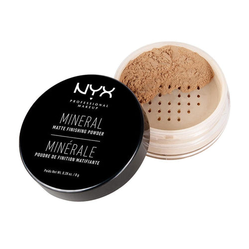 Nyx Professional Make Up Mineral Poudre A Finition Mate Teint Parfait Et Rayonnant
