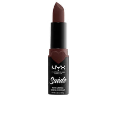 Nyx Professional Make Up Suede Labial Mate Cobertura Total Aterciopelado