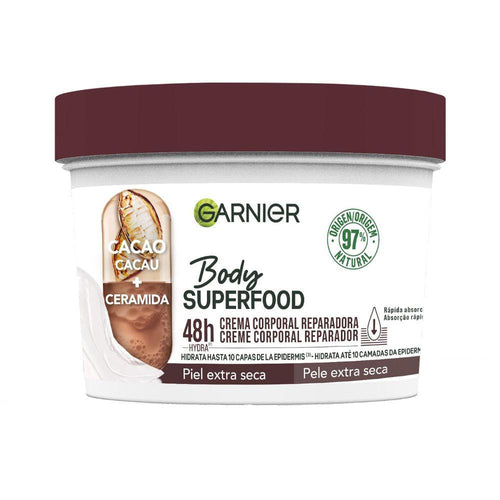Garnier Body Superfood Crema Corpo Riparatrice Idratazione 48 Ore