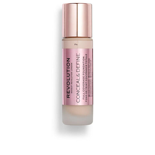 Revolution Make Up Conceal & Define Fond De Teint Couverture Totale Parfaite