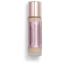 Revolution Make Up Conceal & Define Fond De Teint Couverture Totale Parfaite