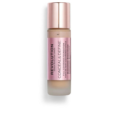 Revolution Make Up Conceal & Define Base De Maquillaje Cobertura Total Perfecta