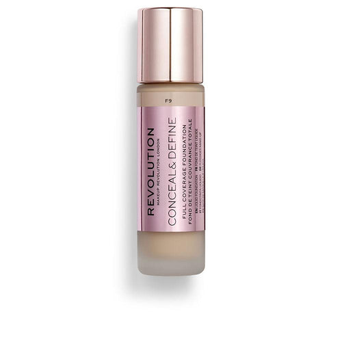 Revolution Make Up Conceal & Define Base De Maquillaje Cobertura Total Perfecta