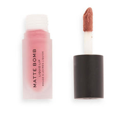 Revolution Make Up Matte Bomb Labial Líquido Nude Magnet Color Intenso