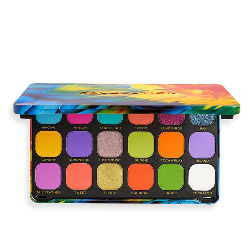Revolution Make Up Forever Flawless Eyeshadow Palette 18 Bold Shades