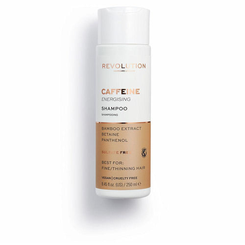 Revolution Hair Care Caffeine Shampooing Energisant Pour Cheveux Fins Cheveux Brillants Tous Les Jours