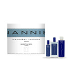 Hannibal Laguna Gel Barock & Roll Perfume Set Eau De Toilette And Shower Gel For Men Oriental Scent Appeal