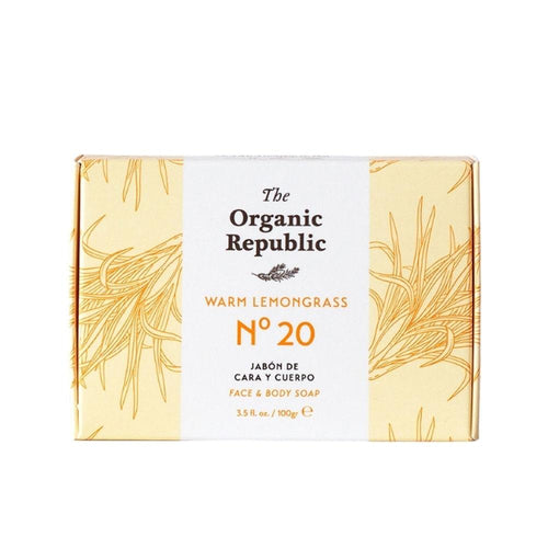 The Organic Republic The Organic Republic Corporal Savon Au Citronnelle Fraîcheur Agrumée Naturelle