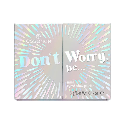 Essence Don't Worry, Be… Mini Paletta Ombretti Colori Vividi