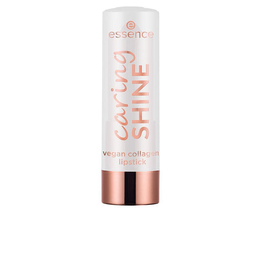 Essence Caring Shine Lipstick With Vegan Collagen Moisture Rich Gloss Finish