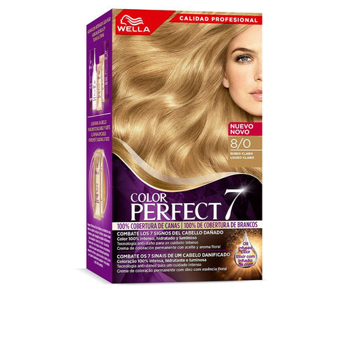 Wella Color Perfect 7 Color Perfect 7 Coloration Capillaire Permanente Couverture Grise Parfaite
