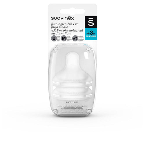 Suavinex Tetina Fisiologica In Silicone Medium Flow Sostegno Alimentare Naturale
