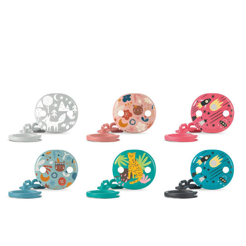 Suavinex Prints Broche Clip Para Chupete Seguridad Y Estilo