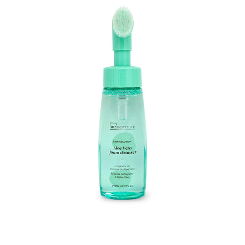 Idc Institute Aloe Vera Limpiador Espumoso Para Rostro Limpieza Suave Diaria