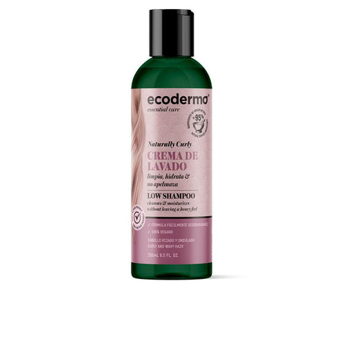 Ecoderma Eco Champú Curly Shampoo Für Definierte Locken 95% Natürliche Inhaltsstoffe