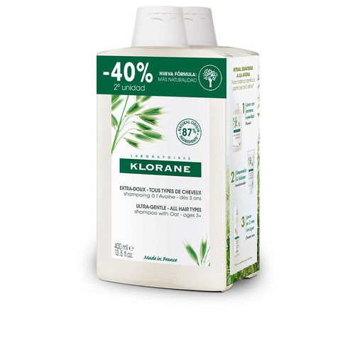 Klorane Avoine Shampooing Capillaire Extra Doux Nettoyage Naturel