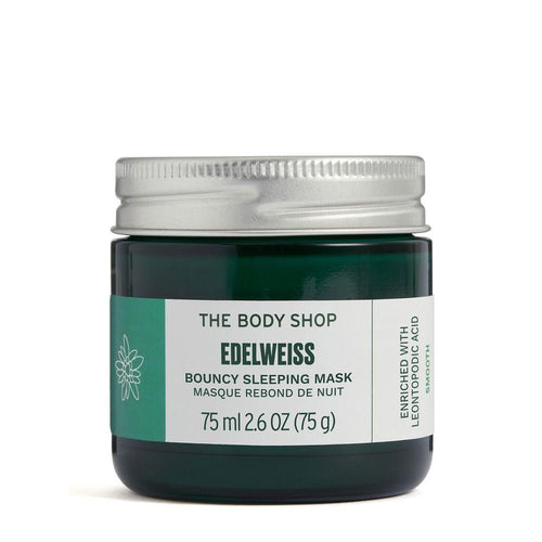 The Body Shop Edelweiss Federnde Schlafmaske Für Frische Und Strahlende Haut