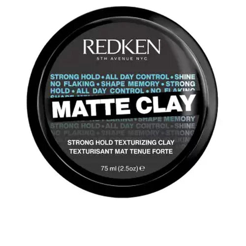 Redken Clay Argile Modelante Matte Look Décoiffé Et Indomptable