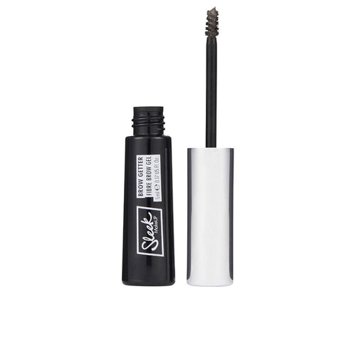 Sleek Brow Getter Gel Per Sopracciglia Fibre Marrone Medio Definisce Sopracciglia Perfette