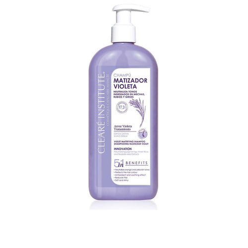 Clearé Institute Matizador Shampoo Neutralisiert Unerwünschte Töne