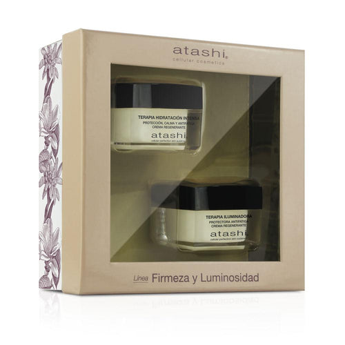 Atashi Firmeza Y Luminosidad Kosmetik Set Strahlende Haut