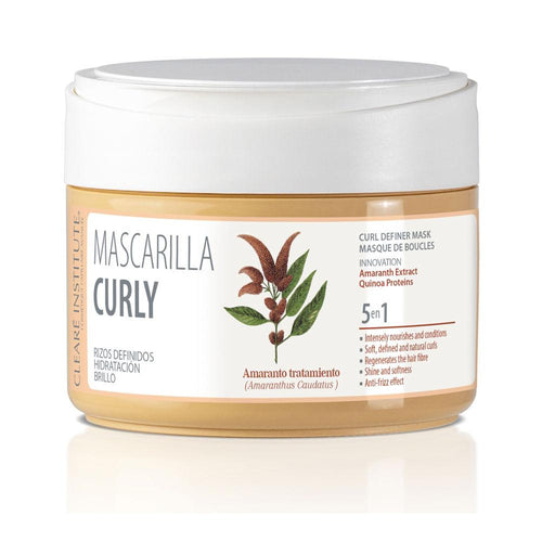 Clearé Institute Curly Mascarilla Capilar Rizos Definidos Hidratación Brillo