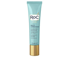 Roc Hydrate + Plump Crema Para Ojos Con Ácido Hialurónico Mirada Radiante Y Joven