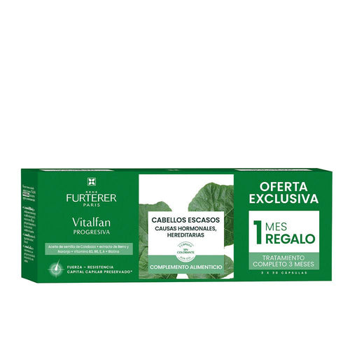 Rene Furterer Vitalfan Complément Alimentaire Contre La Perte De Cheveux Cheveux Plus Forts Naturels