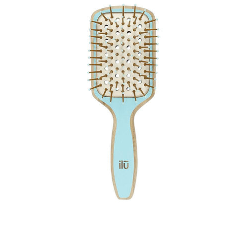 Ilū Bamboom Cepillo Paddle De Bambú Para Cabello Elegancia Portátil