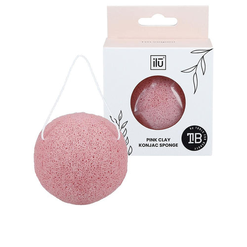 Ilū Konjac Spugna Viso Esfoliazione Delicata Pelle Pulita Radiosa