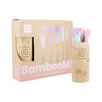 Ilū Bamboom Set Di Pennelli Makeup Pastello Eco Chic