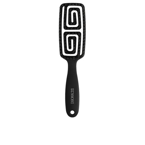 Lussoni Labyrinth Cepillo Flexible Natural Con Cerdas De Jabalí Suavidad Sin Enredos